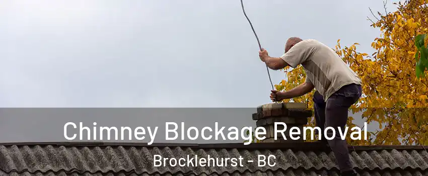 Chimney Blockage Removal Brocklehurst - BC